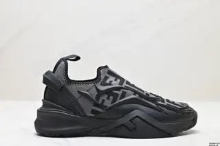 FENDI Flow mesh slip-on low-top sports casual shoes
