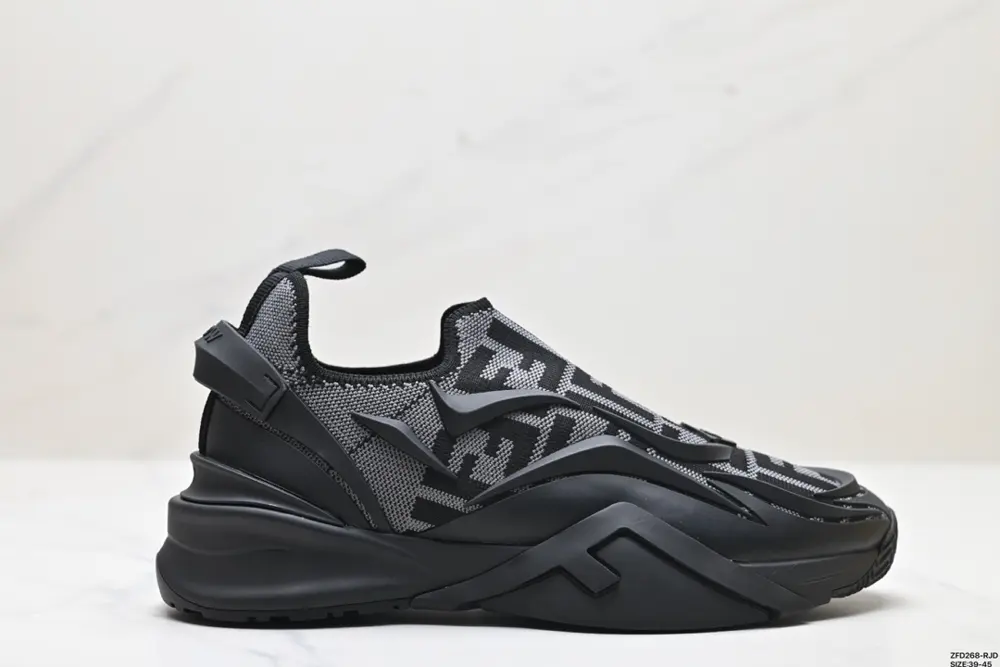 FENDI Flow mesh slip-on low-top sports casual shoes