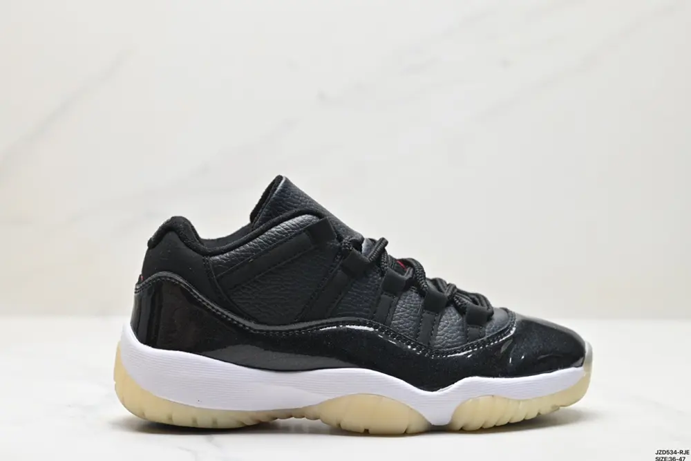 Nike Air Jordan 11 Retro Low “Concord” AJ11 generation Michael Jordan low-top sports AV2187-001