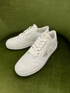 Prada men’s leather sneakers