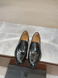 Dior Timeless loafers embody classic elegance. Elegant appearance with slender silhouette