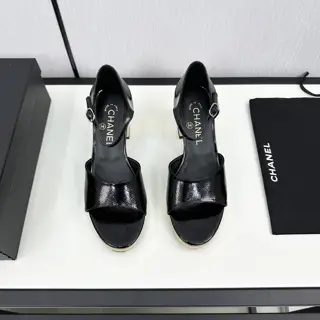 High version synchronized with Chanel official website Heels