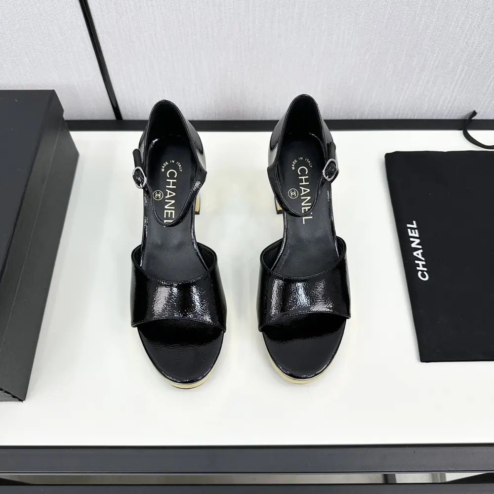 High version synchronized with Chanel official website Heels