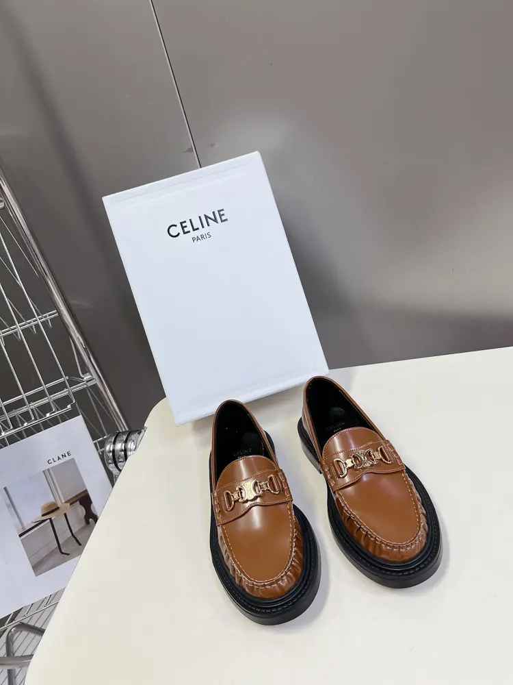 Celine autumn and winter catwalk loafers