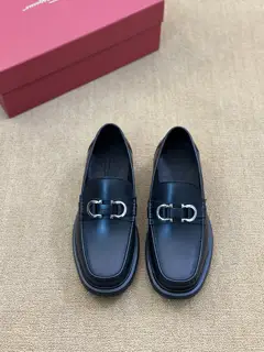 Salvatore Ferragamo Height-enhancing Leather Shoes