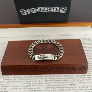 Chrome Hearts Classic Vintage Sword Diamond Duck Tongue Bracelet