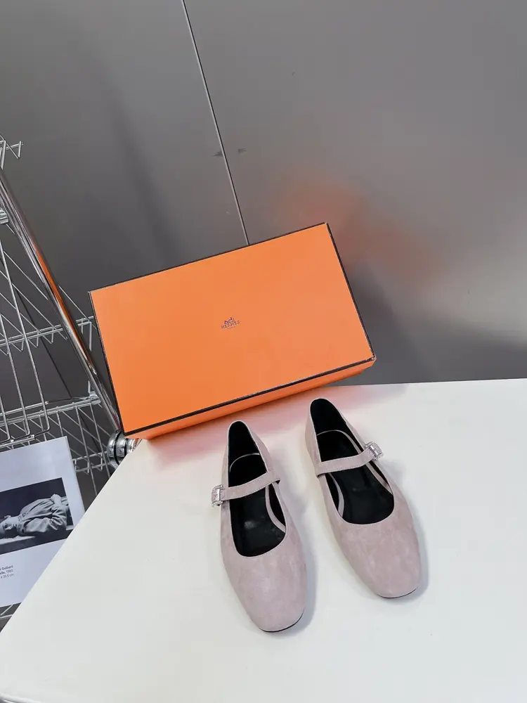 Hermès autumn and winter new Mary Jane Shoes