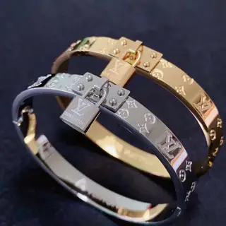 Louis Vuitton lock bracelet