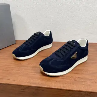 Prada Men’s New Leather Sneakers