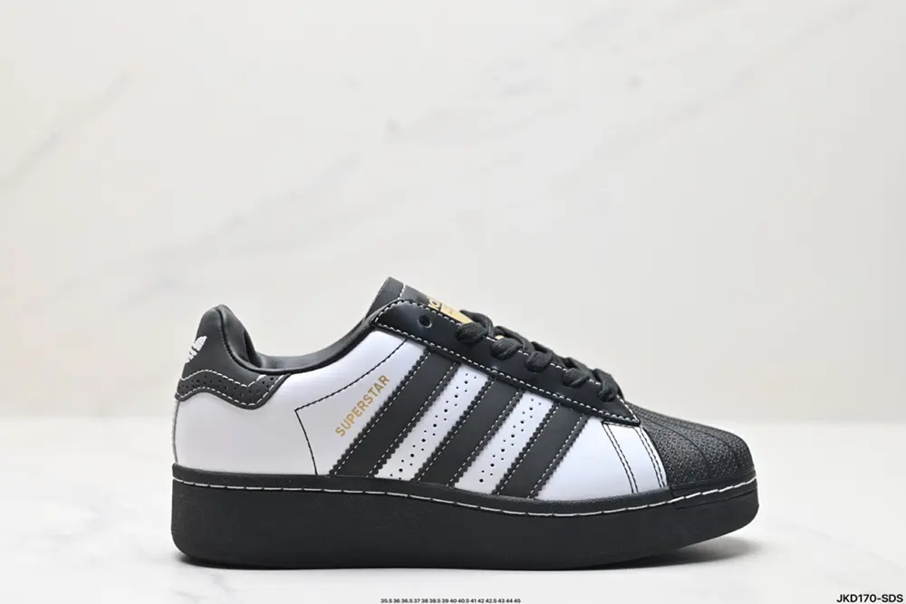 Adidas Originals Superstar XLG Shell Toe Series Low-top Thick-soled Platform Cake Classic IE8409