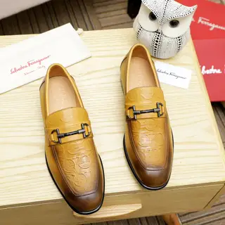 Salvatore Ferragamo men’s casual slip-on shoes Official original 1:1 mold