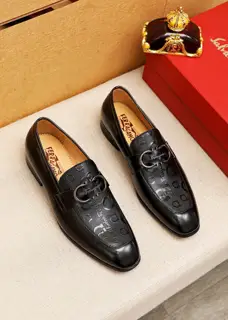 Salvatore Ferragamo casual leather shoes