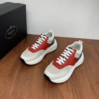 Prada Men’s Leather Casual Sports Shoes