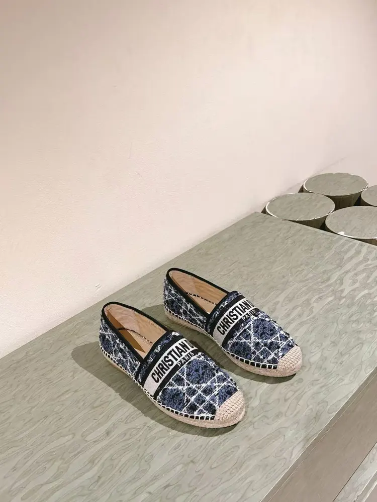 Dior Fisherman Shoes Series 2025 Early Spring New Electric Embroidery Series