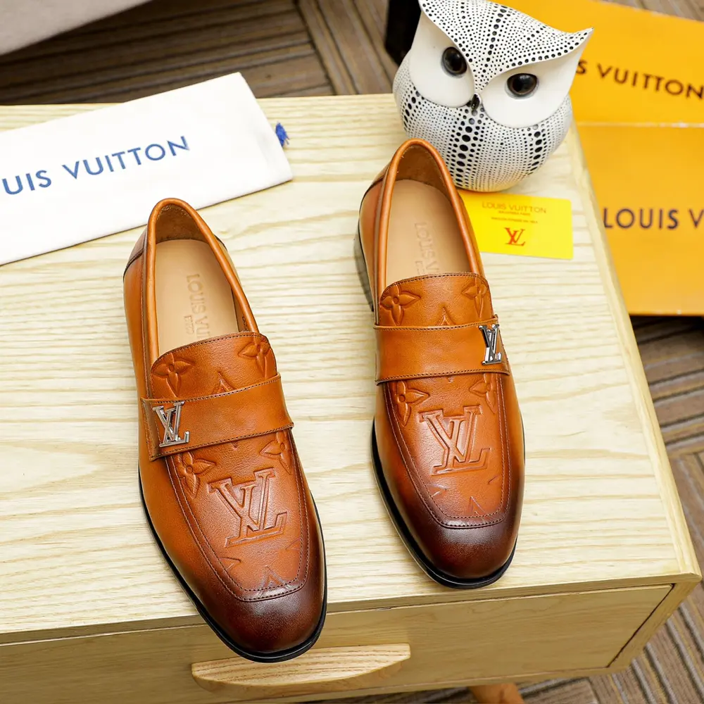 Louis Vuitton casual business leather shoes Official website original copy