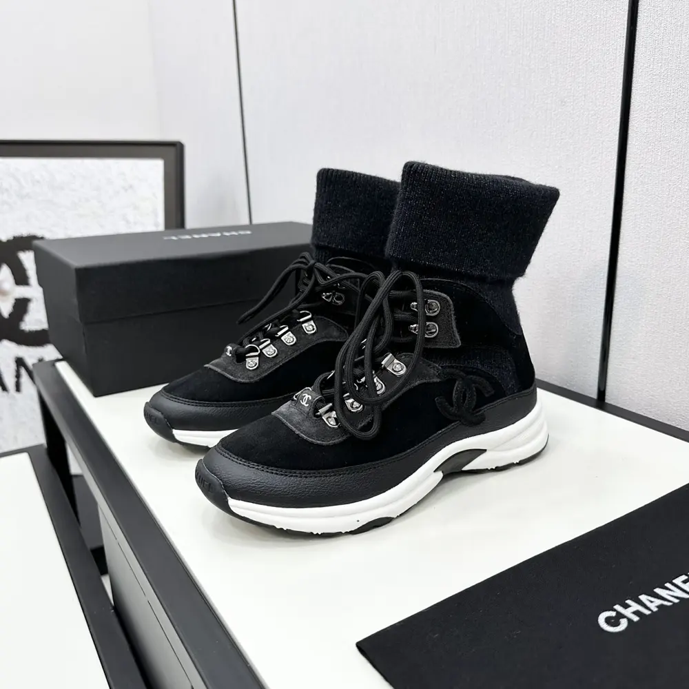Chanel 2b latest sock sneakers