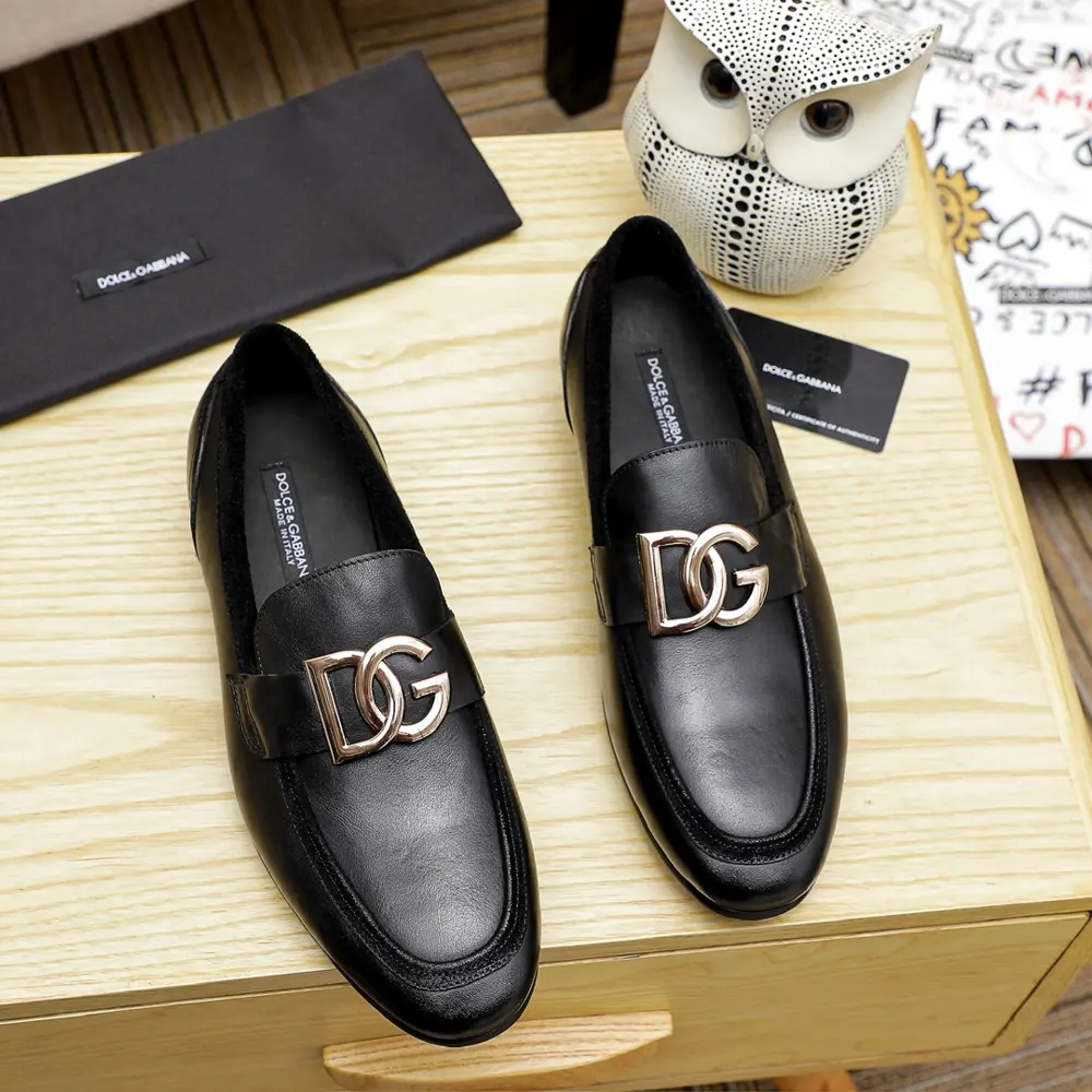 Dolce & Gabbana new men’s fashion casual slip-on shoes Official website original 1:1 mold