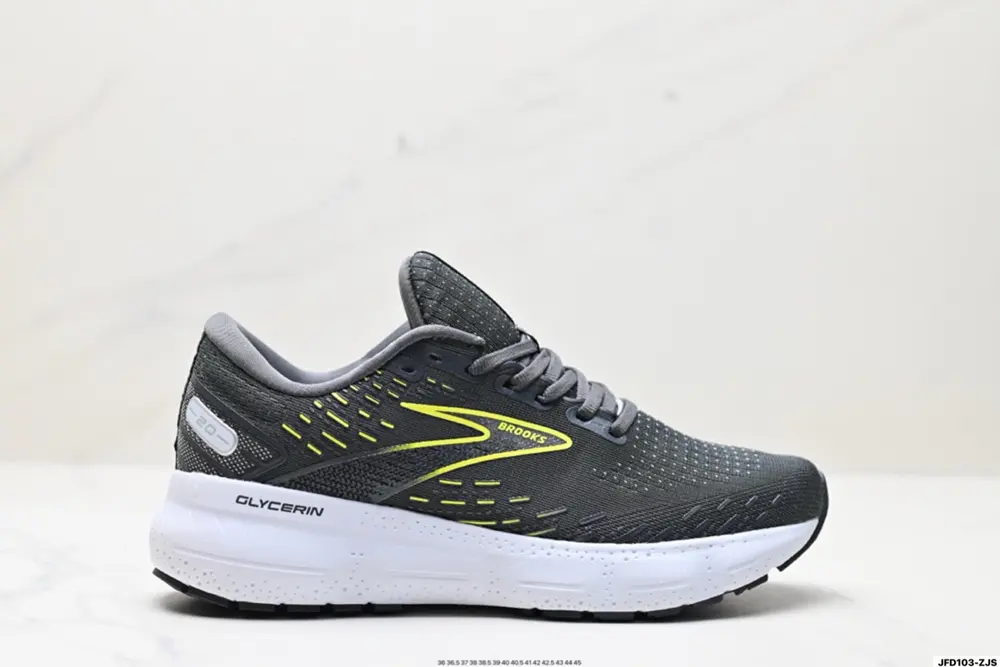 Brooks Glycerin 20 Running Shoes Men’s Cushioning Marathon Nitrogen Jogging Shoes 110382