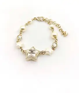 Chanel Five-pointed star pearl bracelet
