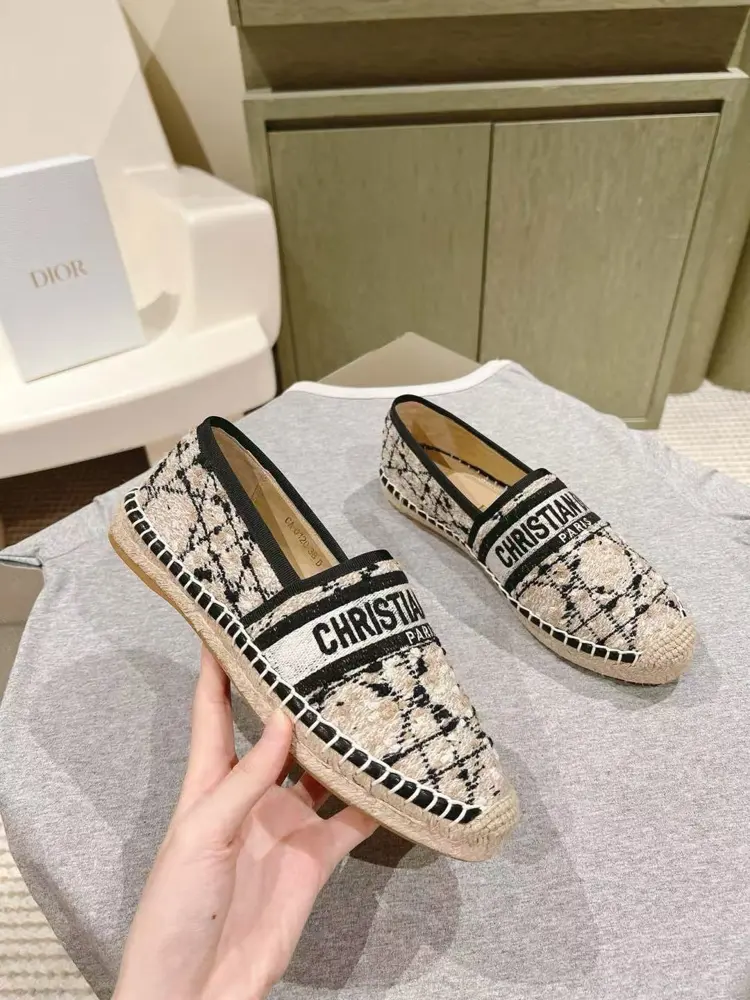 Dior Fisherman Shoes Series 2025 Early Spring New Electric Embroidery Series