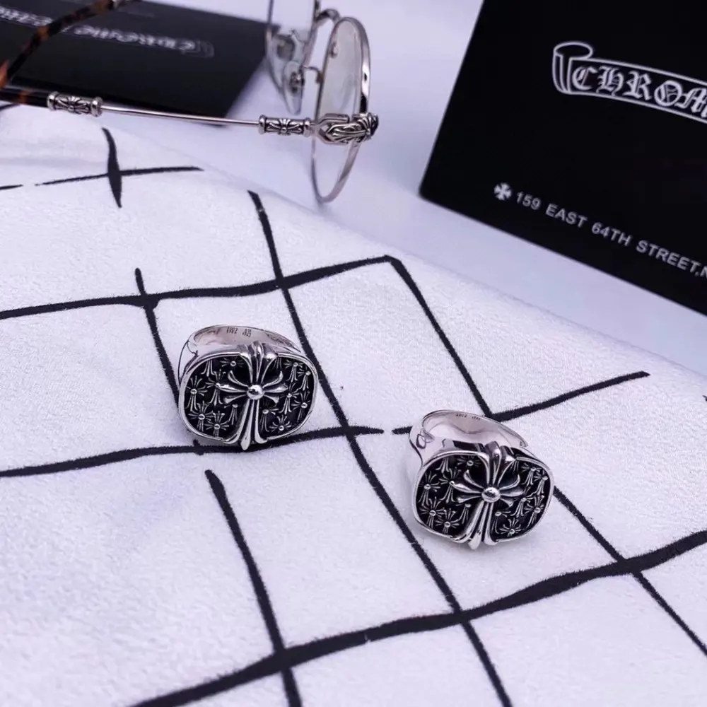 Chrome Hearts Classic Vintage Six Cross Ring