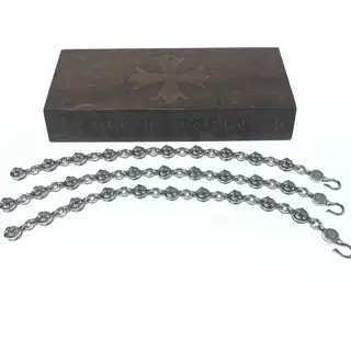 Chrome Hearts Ball Anchor Flower Bracelet