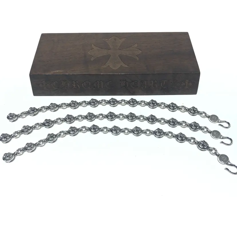 Chrome Hearts Ball Anchor Flower Bracelet