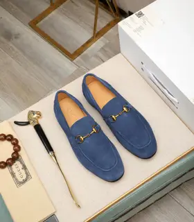 Gucci formal shoes Italy Imported cowhide + top imported water-dyed cowhide lining Finely