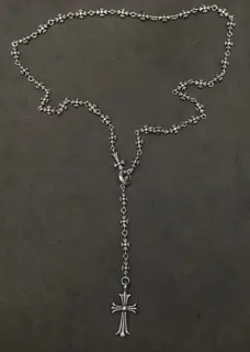 Chrome Hearts classic hit Adjustable cross chain Necklace