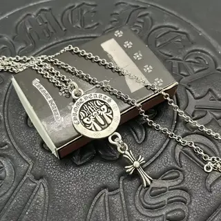 Chrome Hearts Our Lady of Swords necklace