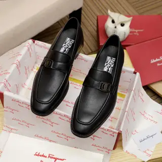 Salvatore Ferragamo casual slip-on shoes Official website original 1:1 mold