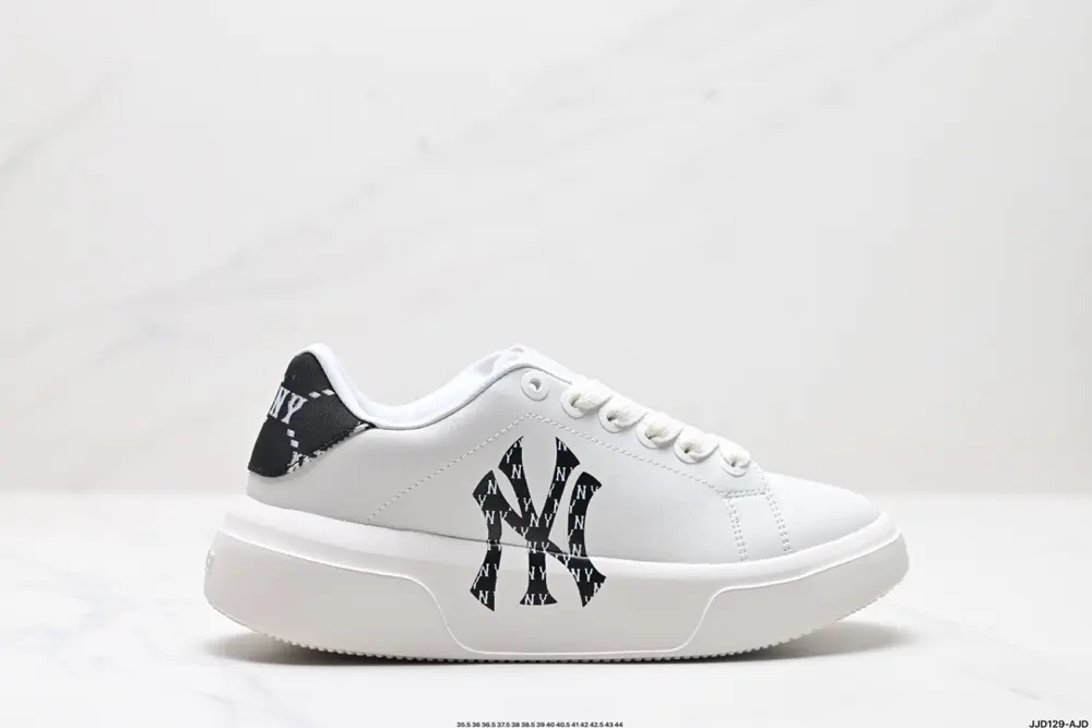 MLB Chunky Classic Heel Dia Monogram LOGOERTE Low-top Sneakers 3ASXCCB3N
