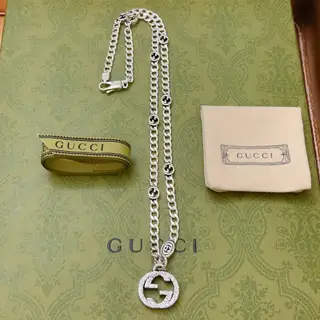 The latest Gucci necklace with a higher grade chain