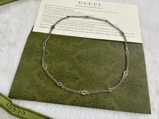 Gucci Double G Epoxy Necklace