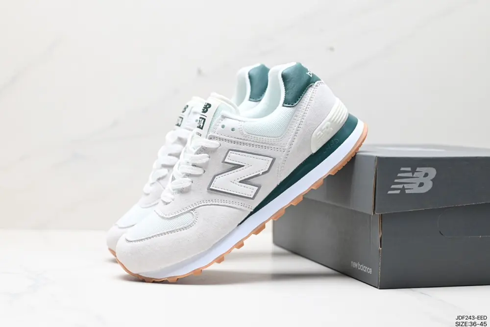 New Balance ML574 series low-top classic retro casual sports jogging shoes WL574