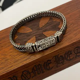 Chrome Hearts Classic Vintage Snake Bone Bracelet