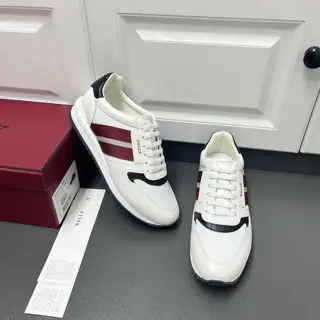 BALLY Men’s Leather Fabric Sneakers