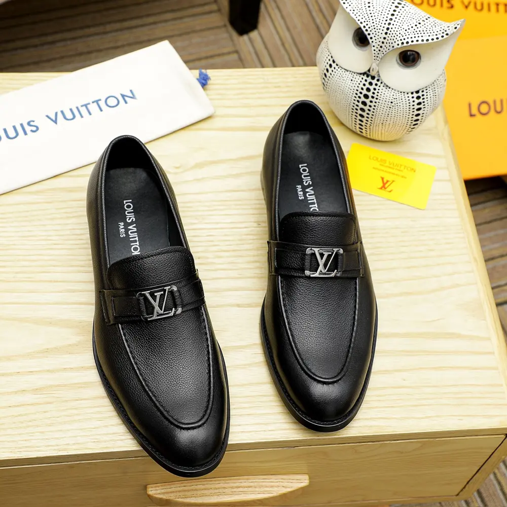 Louis Vuitton high-end business formal leather shoes