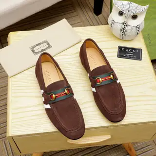 Gucci men’s business formal leather shoes New models synchronized with Hong Kong counters
