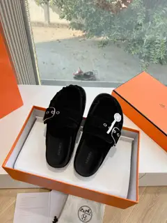 Hermès half-slippers