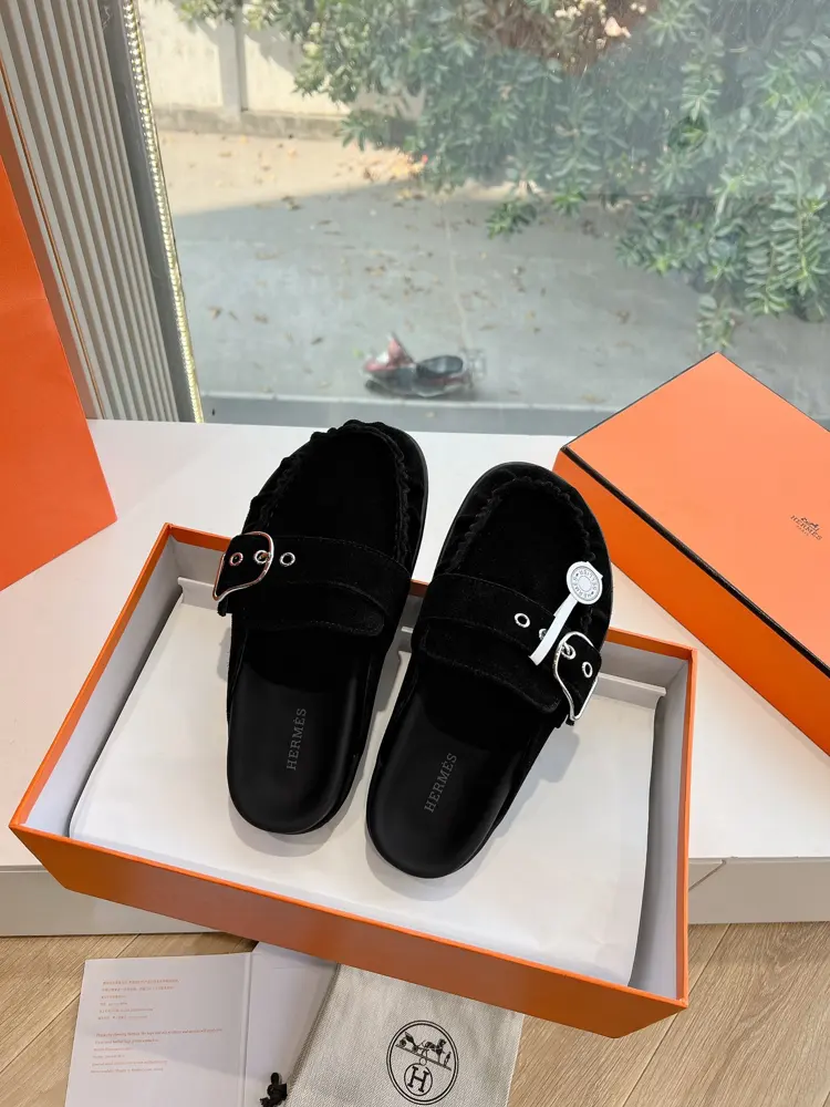 Hermès half-slippers