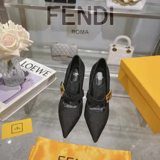 Women’s shoes Sports original FENDI | Fendi 2024 new models from the show counter single