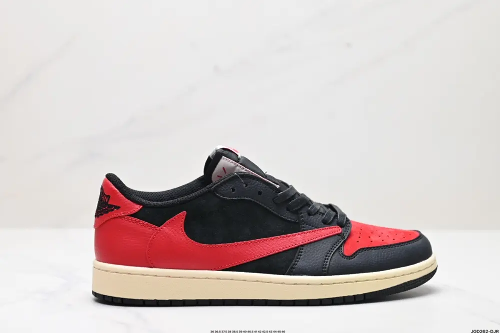 Nike AJ1 Travis Scott x Air Jordan 1 ” Reverse Mocha “AJ1 Joe 1 TS Lightning Joint Reverse DM7866-144