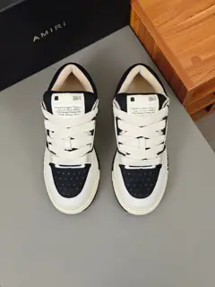 AMIRI couple style street style high version AMIRI bone shoes 20FW RUNWAY SKEL TOP