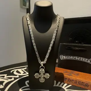 Chrome Hearts Cross Chunky Necklace