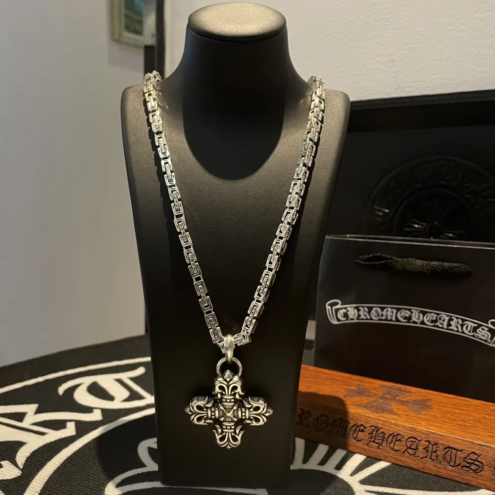 Chrome Hearts Cross Chunky Necklace