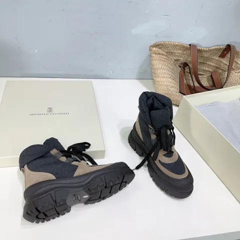 Brunello Cucinelli autumn and winter boots series