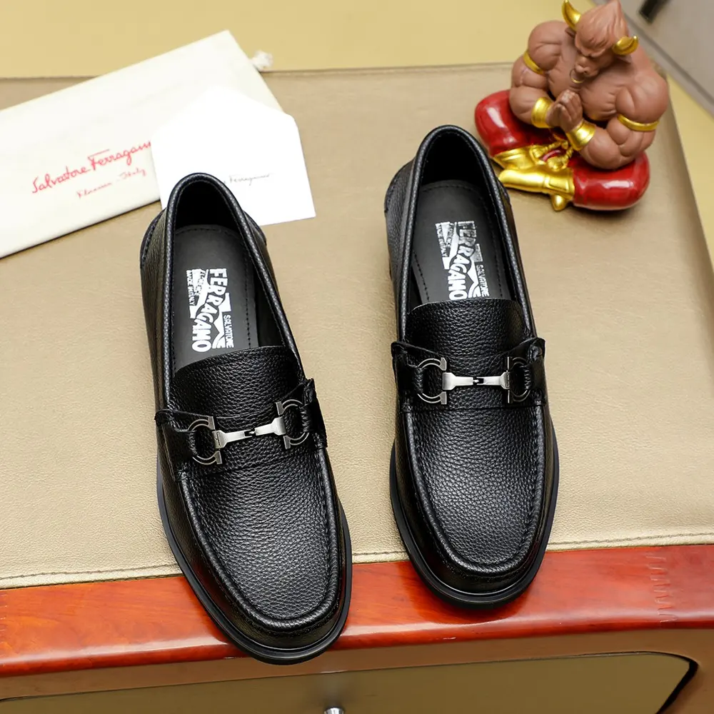 Salvatore Ferragamo casual slip-on shoes Official website original 1:1 mold