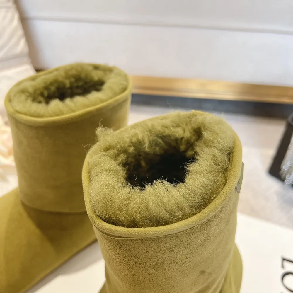 Loewe (Fur and leather integrated) Heels