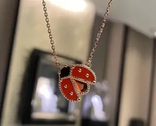 Van Cleef & Arpels Ladybug Necklace